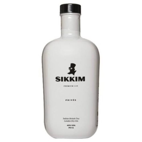 Sikkim privée gin 40% 0,7l - fehér