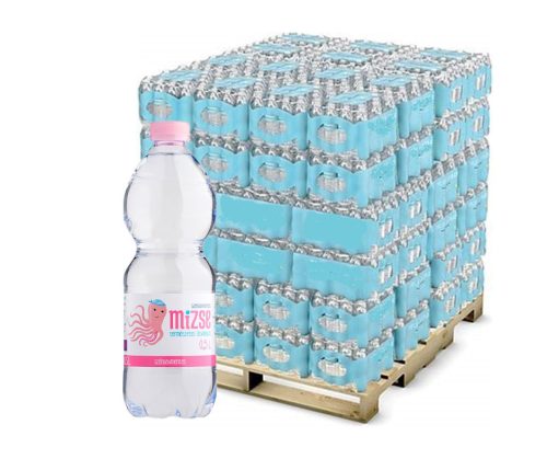Mizse ásványvíz 0,5l mentes 1296db/raklap 109Ft/db