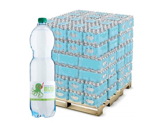 Mizse ásványvíz 1,5l enyhe 504db/raklap 129Ft/db