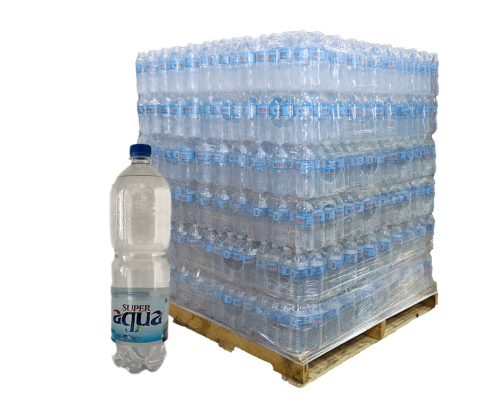 Super aqua ásványvíz 0,5 dús 1296db/raklap 79Ft/db