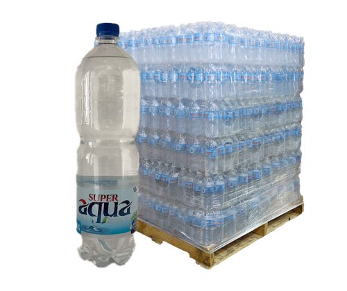 Super aqua ásványvíz 1,5 dús 504db/raklap 119Ft/db
