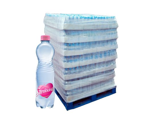 Szentkirályi ásványvíz 0,5l szénsavmentes 1296db/raklap 149Ft/db