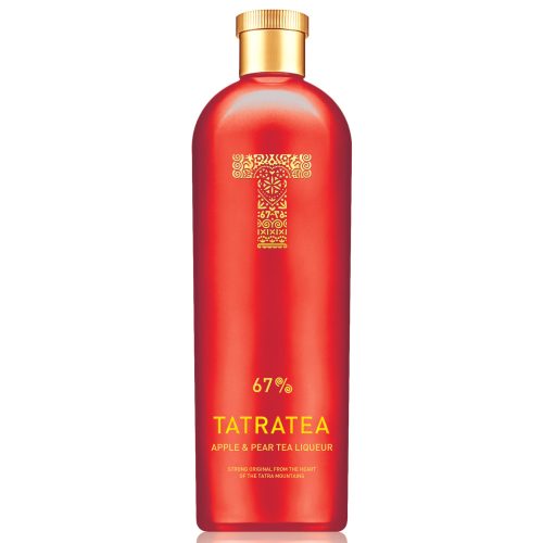Tatratea 67% alma-körte tea likőr 0,7l DRS