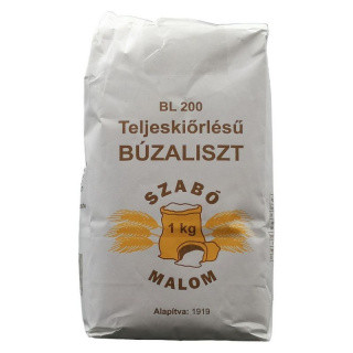Bl200 1kg teljesk. búzaliszt szabó