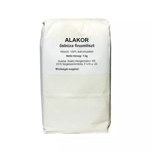Alakor 1kg ősbúza finom kenyérliszt szabó