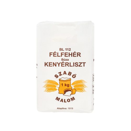 Bl112 1kg félfehér búzakenyérliszt szabó