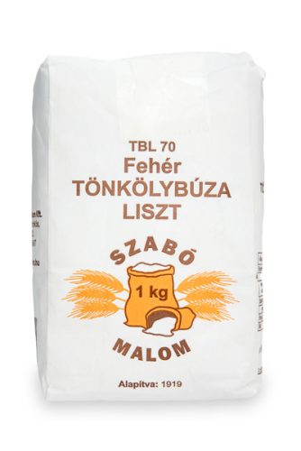 TBL80 1kg Fehér tönkölybúzaliszt szabó