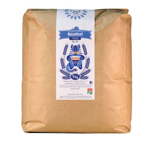 Bl55 5kg búza finomliszt garat