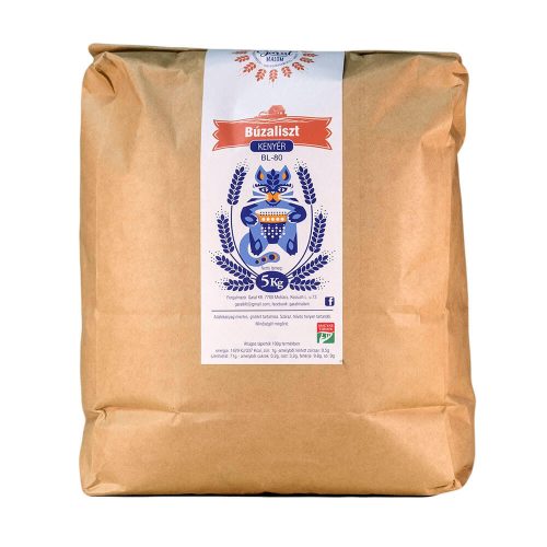 Bl80 5kg búza kenyérliszt Garat