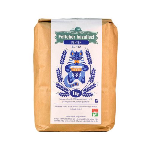 Bl112 1kg félfehér kenyérliszt Garat