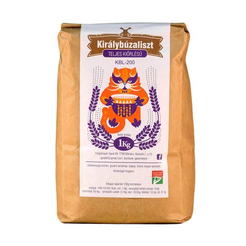 KBL200 1kg királyliszt teljes k. Garat