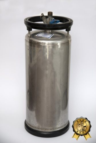 Szikvíz 18l inox szódás ballonban