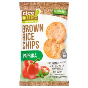 Riceup 60g Rizs chips paprikás ízű