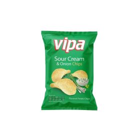 Vipa chips 75g hagymás tejfölös