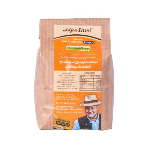 Kbd100 Király búza dara 800g