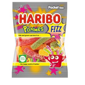 Haribo 100g saure pommes gumicukor savanyú hasábburgonya