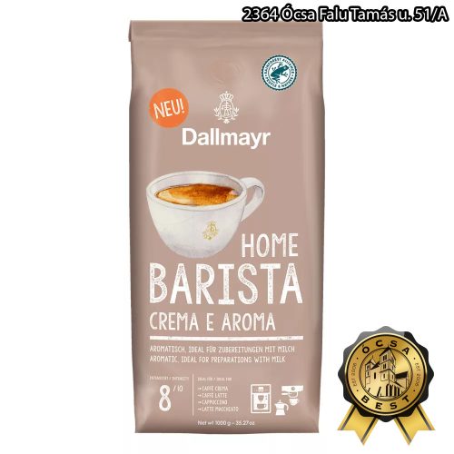 Dallmayr 1kg home barista crema e aroma szemes kávé