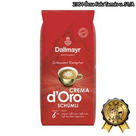 Dallmayr 1kg crema d'Oro schümli kávé