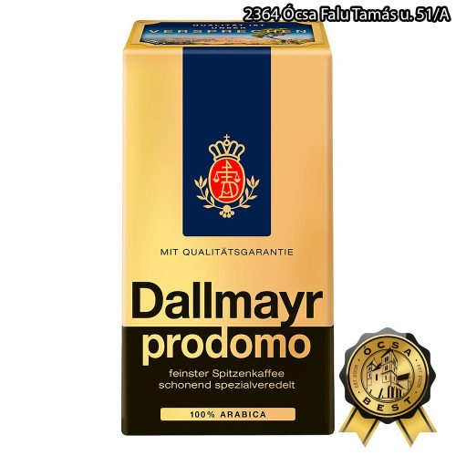 Dallmayr 0,5kg prodomo 100% arabica 4/5 őrölt kávé