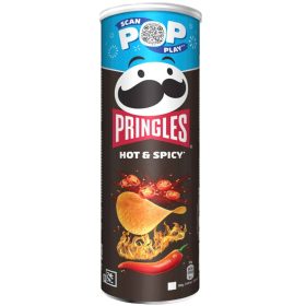 Pringles csípős chips 165g