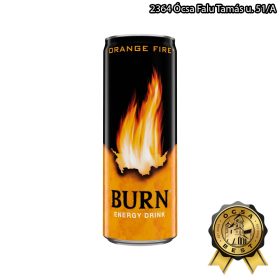 Burn 250ml energiaital narancs DRS