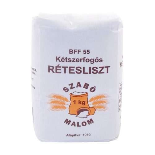 Bff55 1kg kétszerfogós rétesliszt szabó