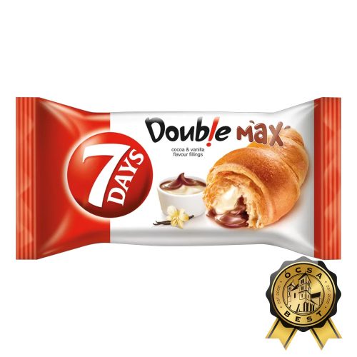 7Days 80g croissant double kakaó-vanília