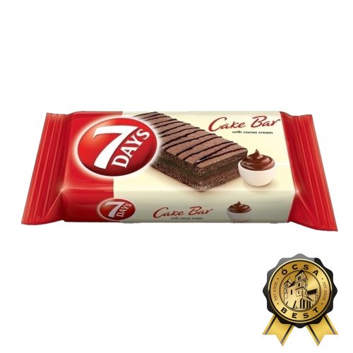 7Days 30g piskóta szelet kakaó