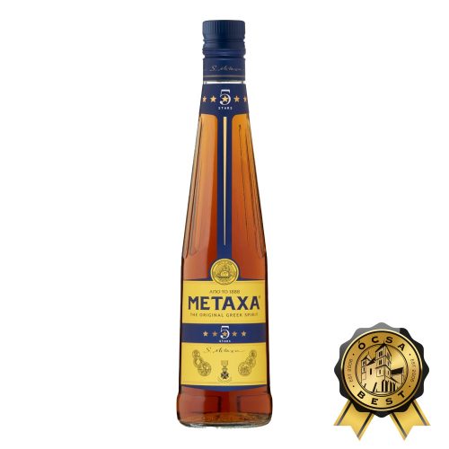 Metaxa 5* 0,5l 38% DRS