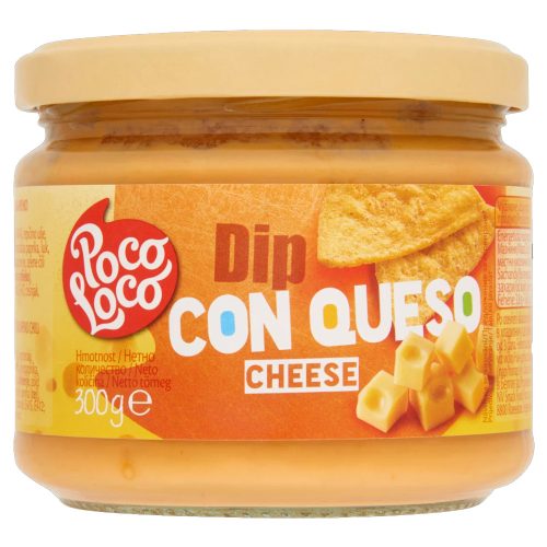 Poco loco 300g salsa szósz pikáns sajtos
