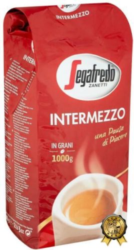 Segafredo 1kg intermezzo szemes kávé