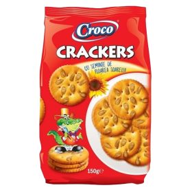 Croco 150g kréker napraforgómaggal