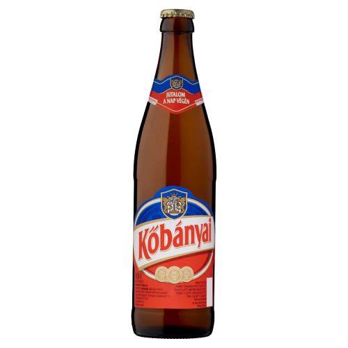 Kőbányai 0,5l világos sör 4.3% pal