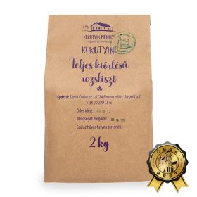 Kukutyin Műhely teljeskiőrlésű rozsliszt 2kg