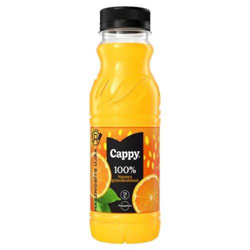 Cappy 0,33l narancs 100% DRS