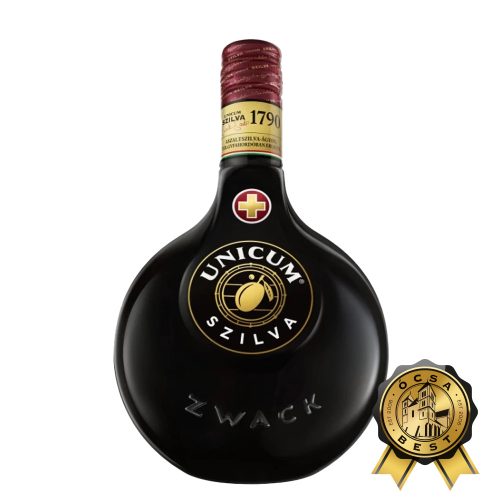 Zw unicum 0,5l szilva 34,5% DRS