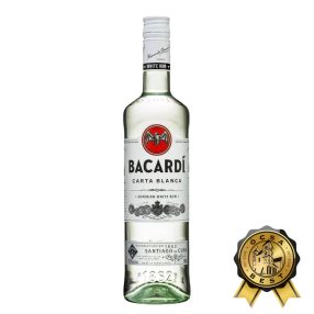 Bacardi 0,5l carta blanca rum 37,5% DRS