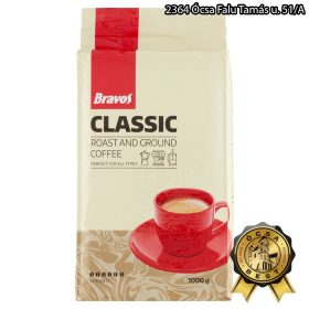 Bravos 1kg classic őrölt kávé