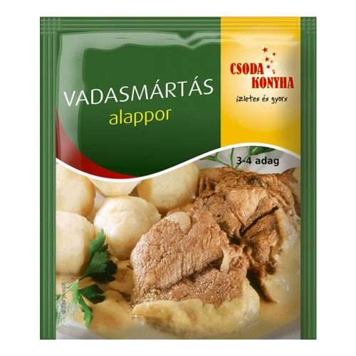 Csoda Konyha 47g vadas alappor