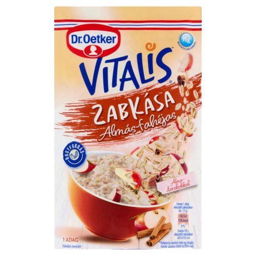 Dr Oetker 48g vitalis zabkása alma fahéj