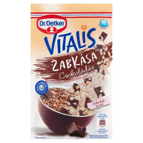 Dr Oetker 61g vit zabkása csokoládés
