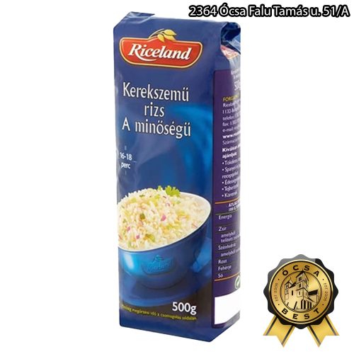 Riceland kerek rizs 500g