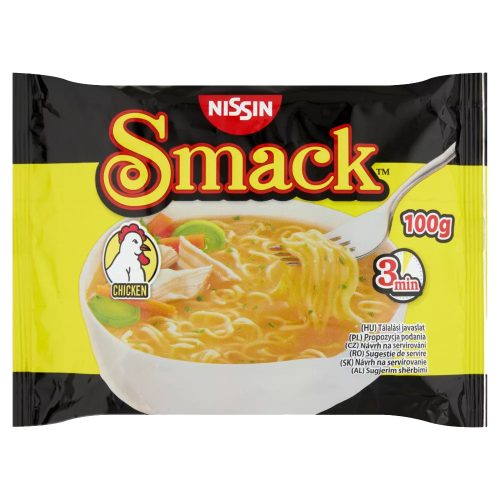 Nissin 100g smack leves csirke