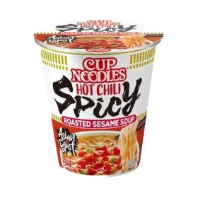Nissin 66g cup instant leves csípős