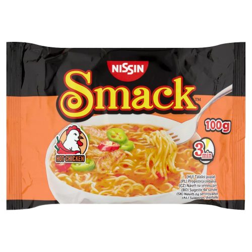 Nissin 100g smack leves csípős csirke