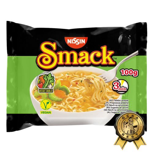 Nissin 100g smack leves zöldségleves