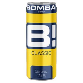 Bomba! energiaital 250ml dobozos DRS