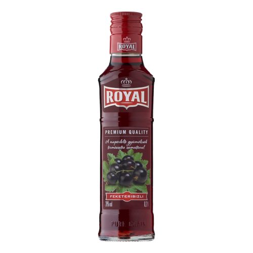 Royal 0,2l feketeribizli 28%