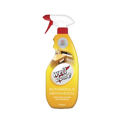 Well done 750ml bútorápoló méhviasszal