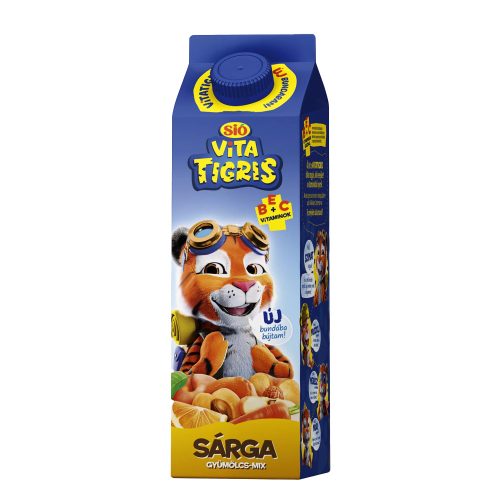 Sió 1l vitatigris sárga gyümölcs mix